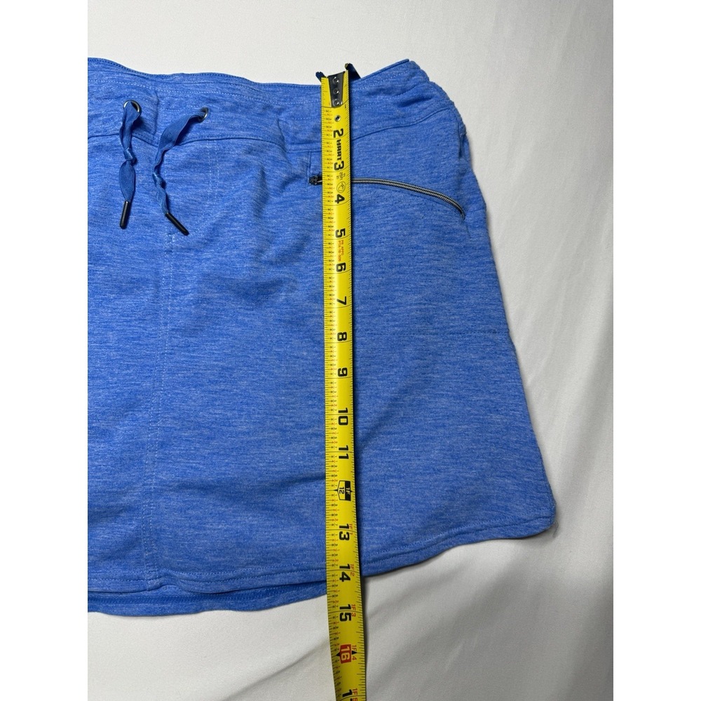 Kuhl Skort Blue Women's Medium Pockets Drawstring Hiking Outdoors - Picture 7 of 8